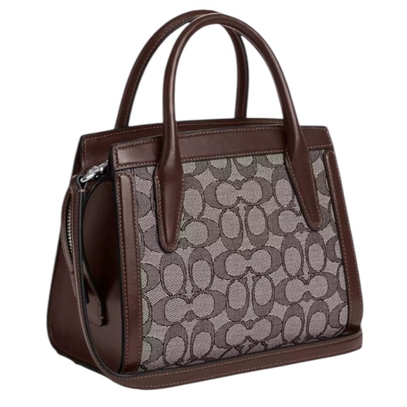Coach Andrea Carry All Bag In Signature Jacquard NWT - Picture 4 of 9